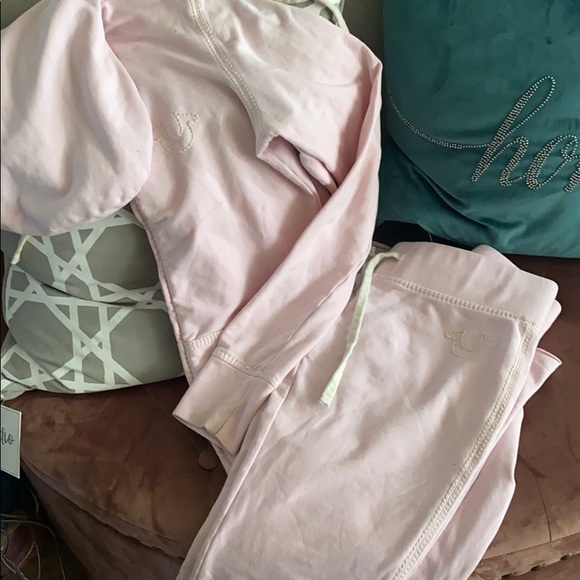 true religion sweat suit womens